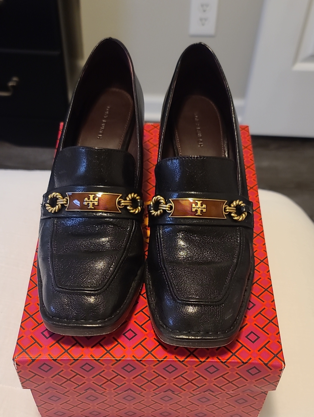 Tory Burch Heeled Loafers